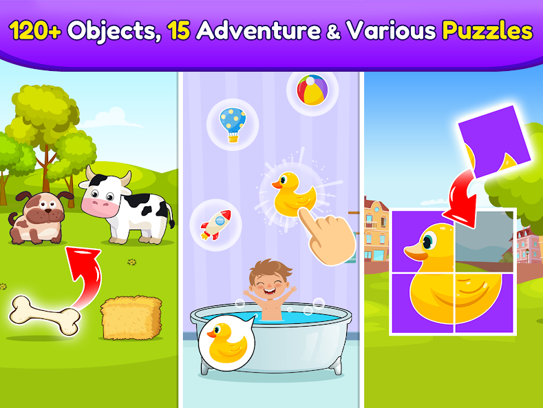 Baby Games: 2+ kids, toddlers