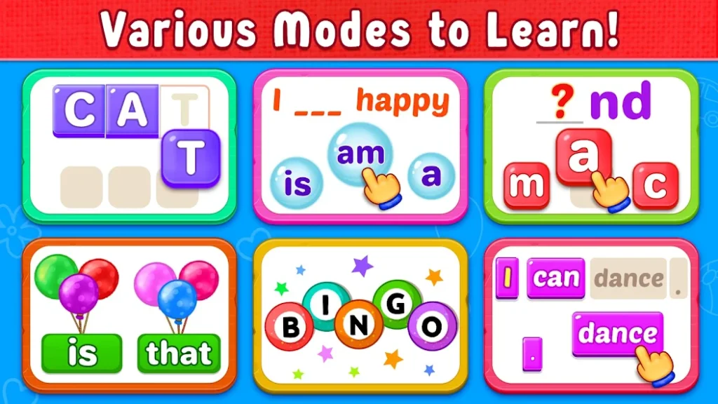 Learn to Read Kids Games